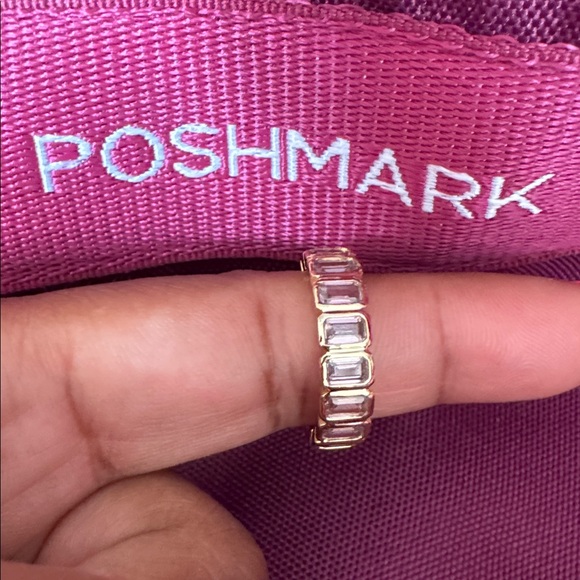 Nordstrom Gold and Pink Women's Ring - Picture 1 of 5
